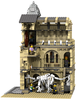 Illustration for article titled 2,700 piece Natural History museum hits 10,000 supporters on Lego Ideas